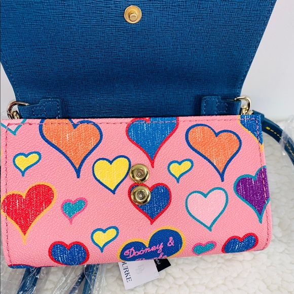 Dooney & Bourke Hearts Mimi Crossbody Bag New - Picture 7 of 8